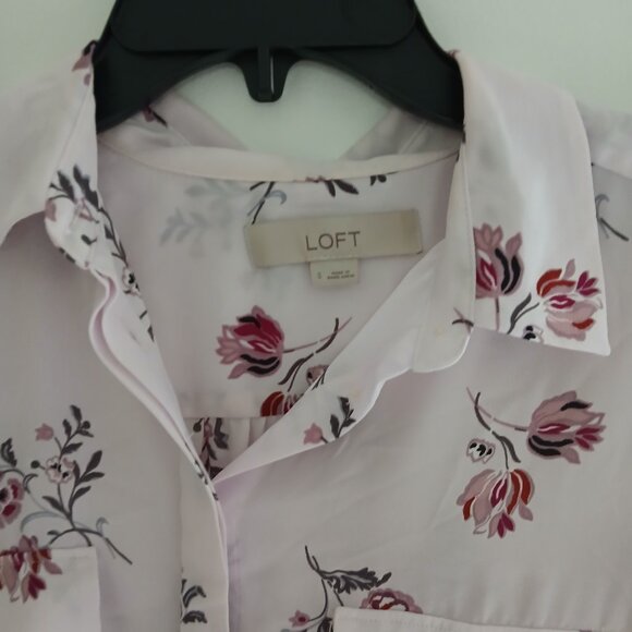Loft Woman's Blouse Long Sleeve Small - Picture 8 of 11